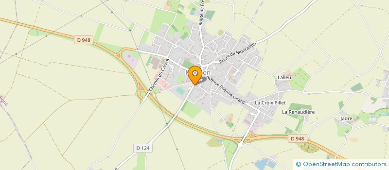 localisation de l'entreprise GAEC DU GRAND FOUR à AIGONDIGNE