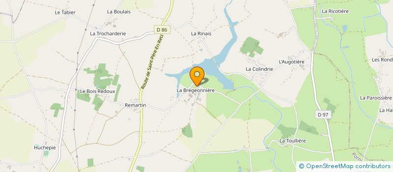 localisation de l'entreprise GAEC DU GROS CAILLOU à PORNIC