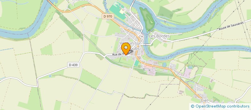 localisation de l'entreprise GAEC DU GUE à SAINT-GERVAIS-EN-VALLIERE