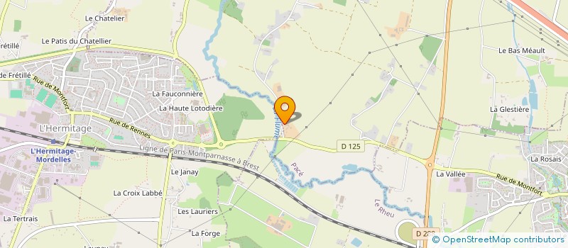 localisation de l'entreprise GAEC DU GUESNEAU à PACE