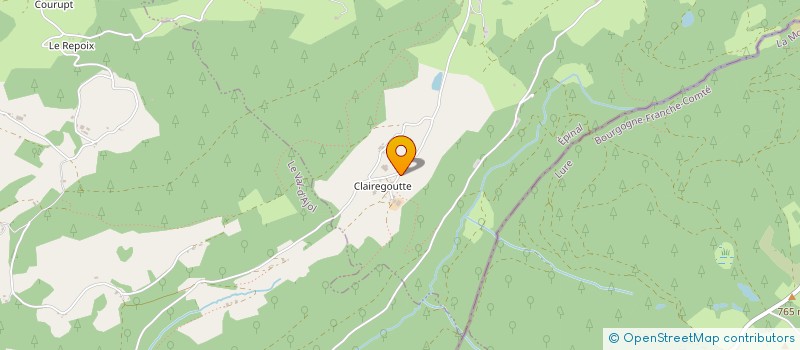localisation de l'entreprise GAEC DU HAUT DE LA CROIX à GIRMONT-VAL-D'AJOL