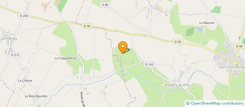 localisation de l'entreprise GAEC DU HAUT MESNIL à SAINT-JAMES
