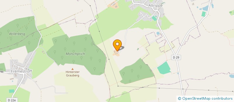 localisation de l'entreprise GAEC DU HERRENWALD  ALTRIPPE