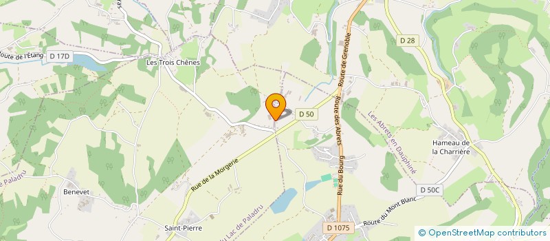 localisation de l'entreprise GAEC DU JALLAMION  MONTFERRAT