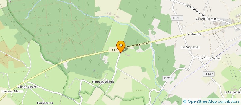 localisation de l'entreprise GAEC DU JARDIN BOISSY à SAINT-SAUVEUR-LE-VICOMTE