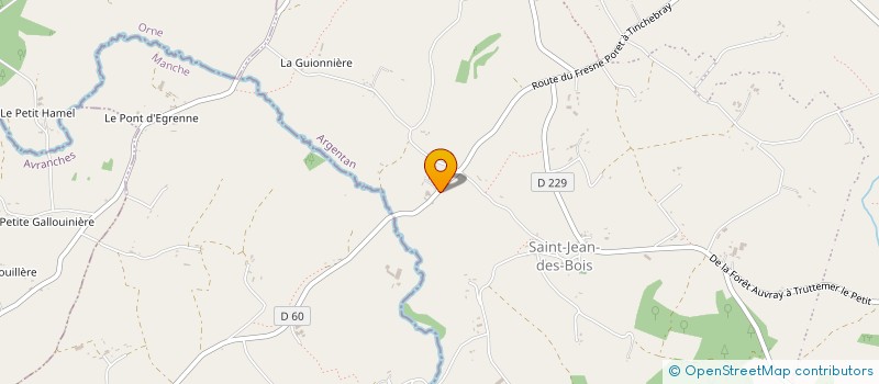 localisation de l'entreprise GAEC DU JOLI P'TIT MOULIN à TINCHEBRAY-BOCAGE
