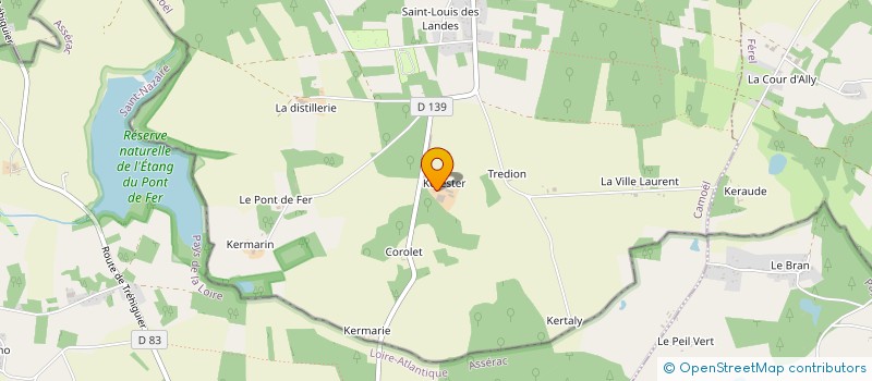localisation de l'entreprise GAEC DU KERESTER à CAMOEL