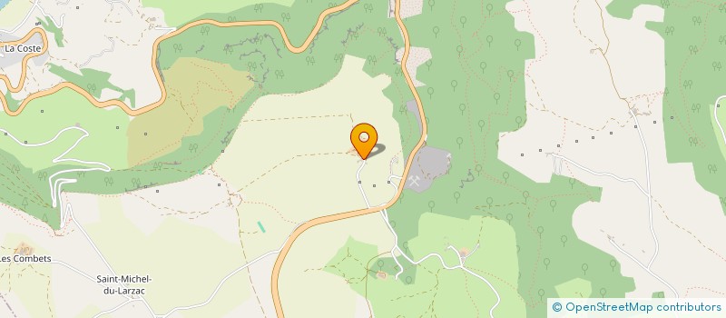 localisation de l'entreprise GAEC DU LARZAC  MILLAU