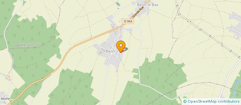 localisation de l'entreprise GAEC DU LAVOIR à BEON