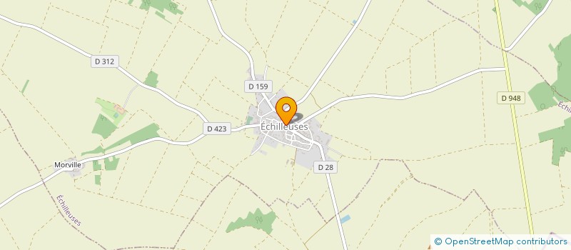 localisation de l'entreprise GAEC DU LAVOIR à ECHILLEUSES