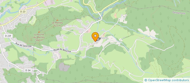 localisation de l'entreprise GAEC DU LEJOL à GERBAMONT