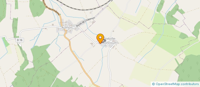 localisation de l'entreprise GAEC DU LEVANT à HAGNEVILLE-ET-RONCOURT