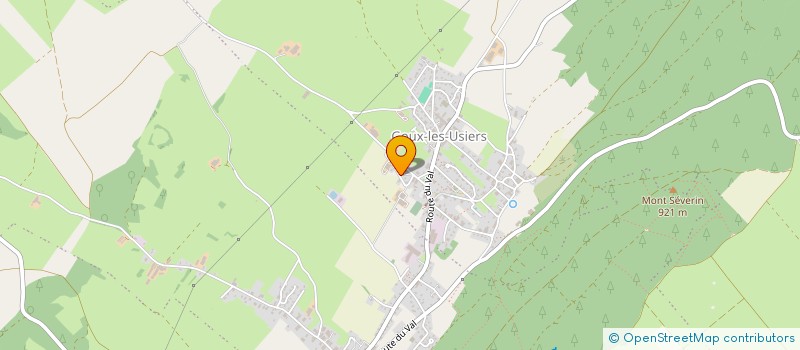 localisation de l'entreprise GAEC DU LEVANT à EVILLERS