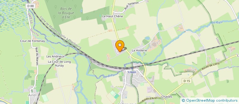 localisation de l'entreprise GAEC DU LIEU RENAULT à CARTIGNY-L EPINAY