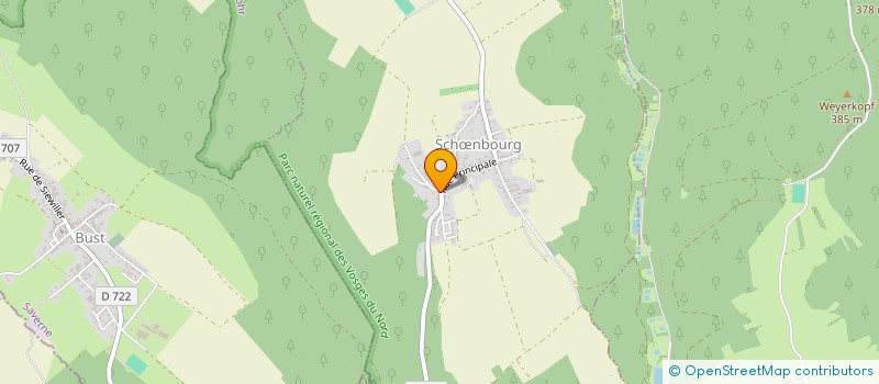 localisation de l'entreprise GAEC DU LIMON à BUST