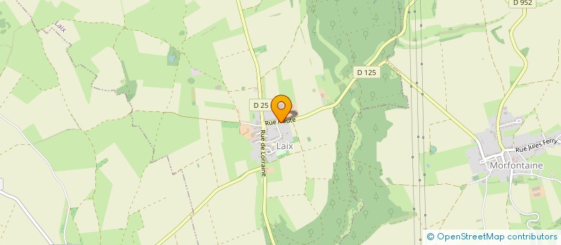 localisation de l'entreprise GAEC DU LIMOUSIN  LAIX