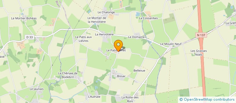 localisation de l'entreprise GAEC DU LINTIN à HERIC