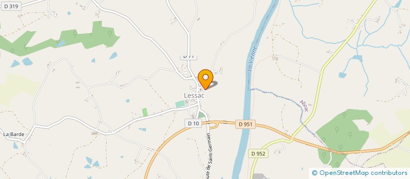 localisation de l'entreprise GAEC DU LION à SAINT-MAURICE-DES-LIONS