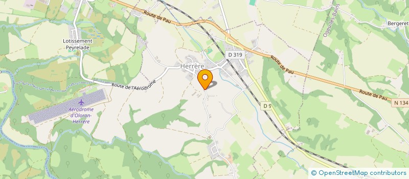 localisation de l'entreprise GAEC DU LIURET à HERRERE