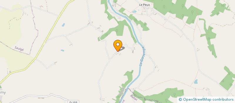 localisation de l'entreprise GAEC DU LOGIS à LATHUS-SAINT-REMY
