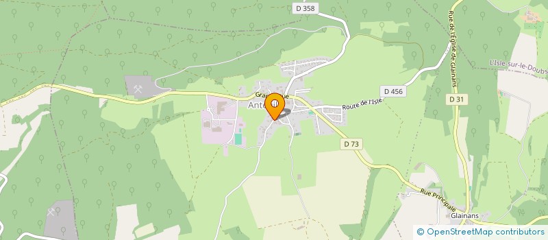localisation de l'entreprise GAEC DU LORIOT à ANTEUIL