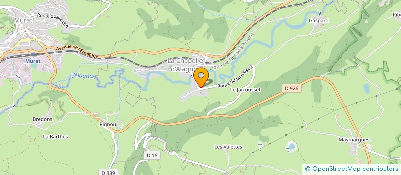 localisation de l'entreprise GAEC DU LOTIER à SEGUR-LES-VILLAS
