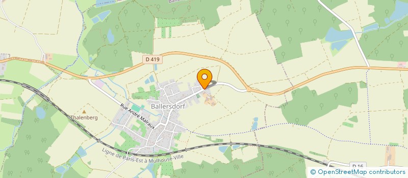 localisation de l'entreprise GAEC DU MAETTELEN à BALLERSDORF