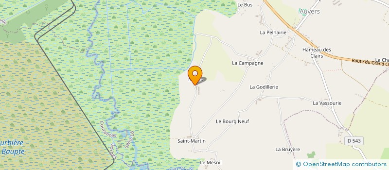 localisation de l'entreprise GAEC DU MARRONNIER à AUVERS