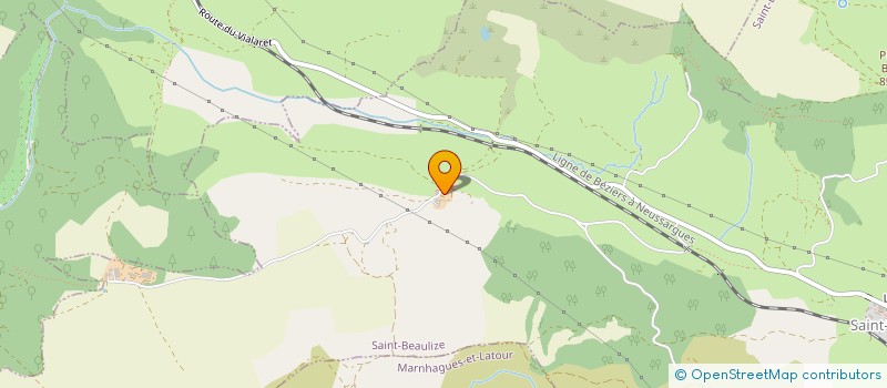 localisation de l'entreprise GAEC DU MAS ANDRAL  SAINT-BEAULIZE