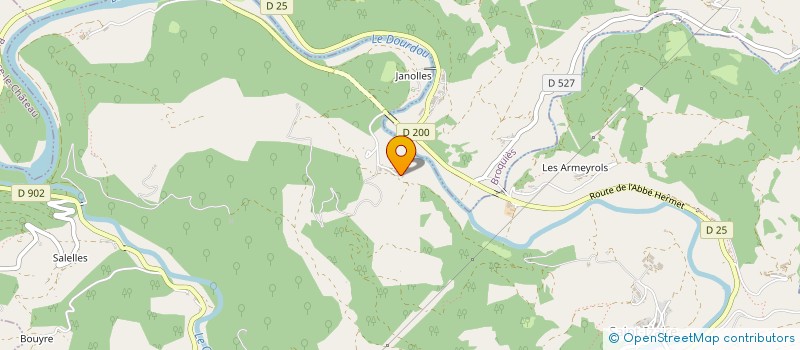 localisation de l'entreprise GAEC DU MAS DE GASCUEL  SAINT-IZAIRE