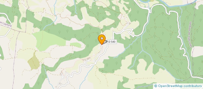 localisation de l'entreprise GAEC DU MAS DE SOUQUET  SAINT-FELIX-DE-SORGUES