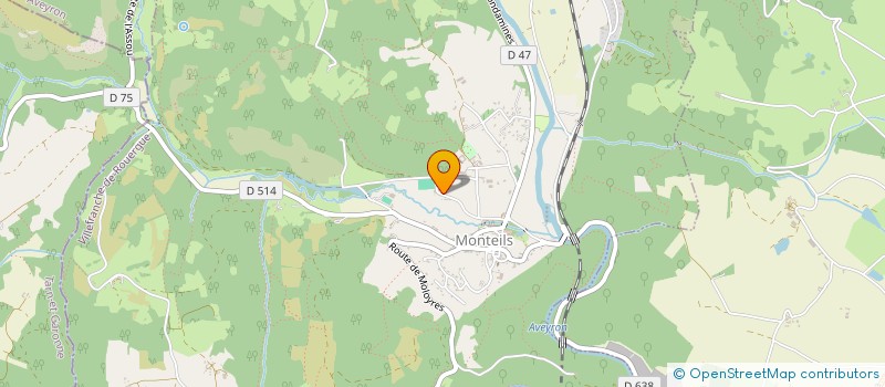 localisation de l'entreprise GAEC DU MAS DEL SOL à MORLHON-LE-HAUT