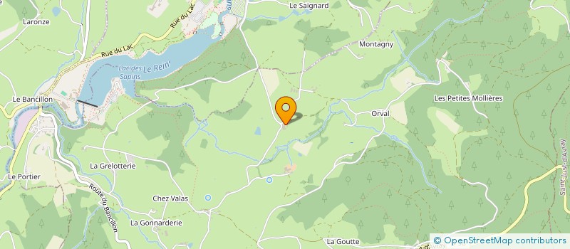 localisation de l'entreprise GAEC DU MELARD à RONNO