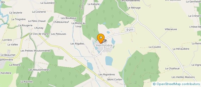 localisation de l'entreprise GAEC DU MENU à CETON