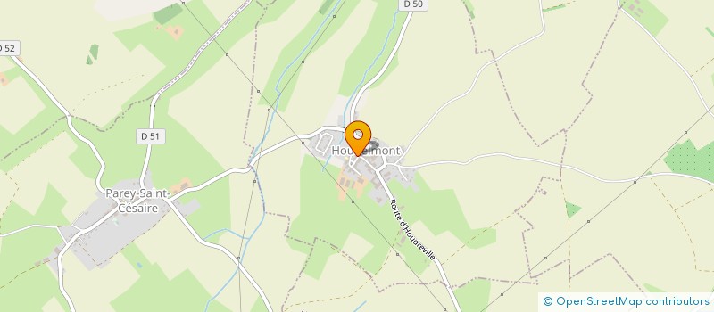localisation de l'entreprise GAEC DU MERLE CHANTEUR  FORCELLES-SAINT-GORGON
