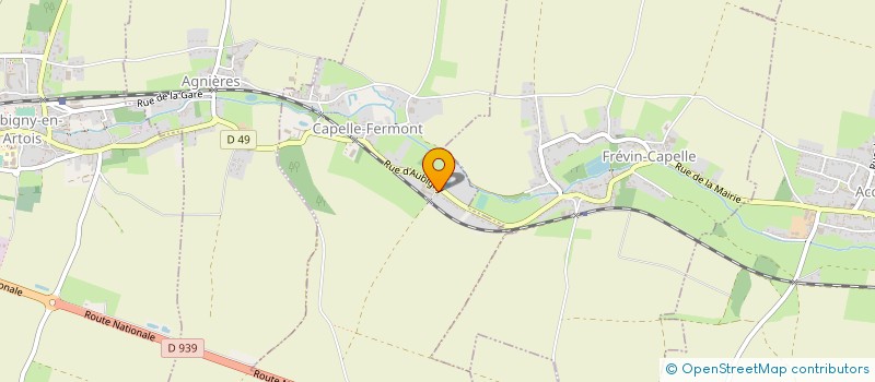 localisation de l'entreprise GAEC DU METZ  CAPELLE-FERMONT