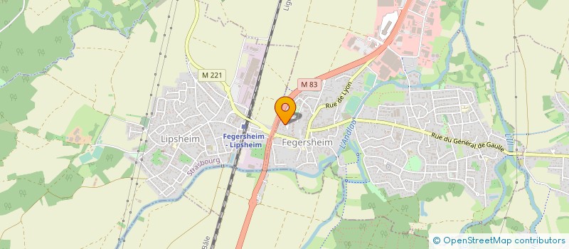localisation de l'entreprise GAEC DU MITTELEGERT à LIPSHEIM