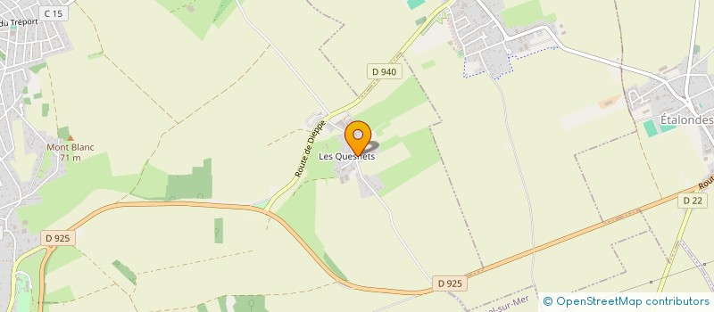 localisation de l'entreprise GAEC DU MONT JOLI BOIS  CRIEL-SUR-MER