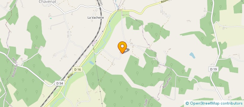 localisation de l'entreprise GAEC DU MONTAUD  EDON