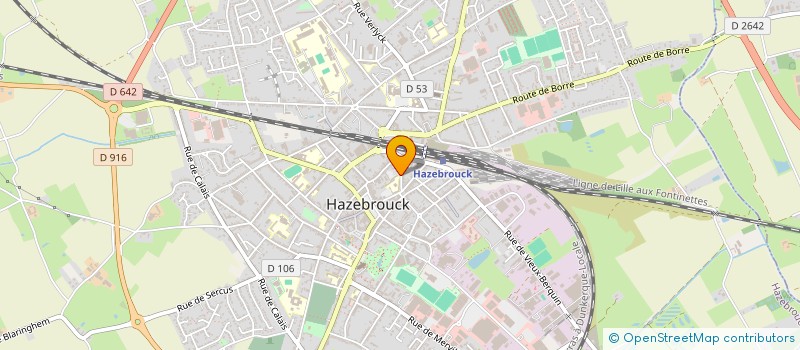 localisation de l'entreprise GAEC DU MOULIN HERREMAN - PODVIN  MORBECQUE