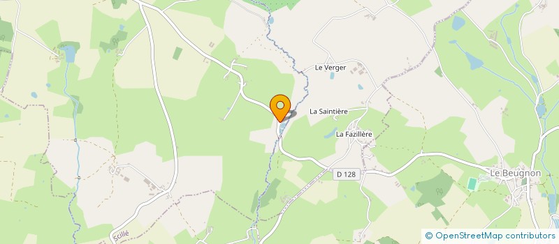 localisation de l'entreprise GAEC DU MOULIN NEUF  L'ABSIE