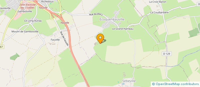 localisation de l'entreprise GAEC DU MOULINET à SAINTE-MERE-EGLISE