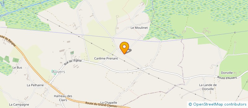 localisation de l'entreprise GAEC DU MOULINET  AUVERS