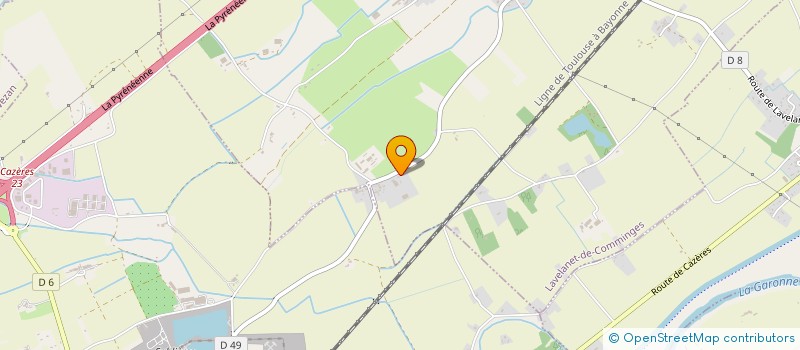 localisation de l'entreprise GAEC DU MUGUET  LAVELANET-DE-COMMINGES