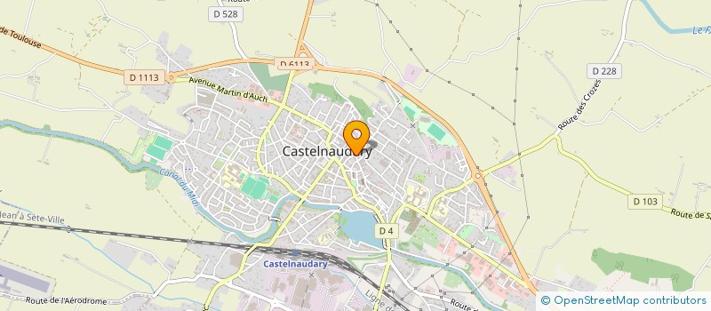 localisation de l'entreprise GAEC DU MUSCARDIN  MIREVAL-LAURAGAIS