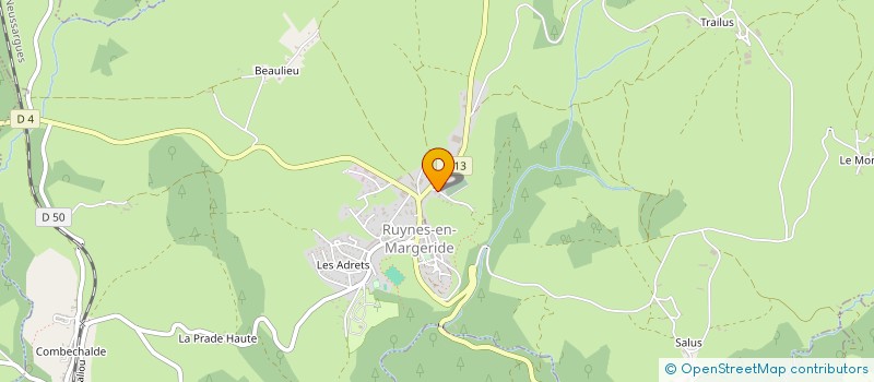 localisation de l'entreprise GAEC DU NIPALOU à LORCIERES