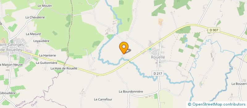 localisation de l'entreprise GAEC DU NORD à DOMFRONT-EN-POIRAIE