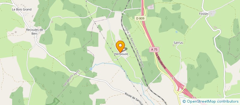 localisation de l'entreprise GAEC DU NORD LOZERE à ST CHELY D APCHER
