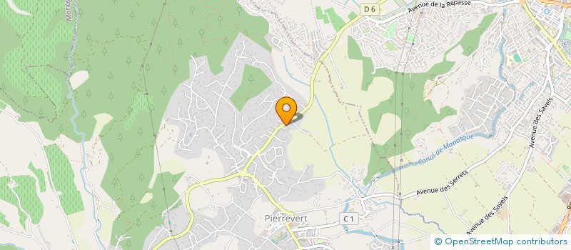 localisation de l'entreprise GAEC DU PAPILLON à PIERREVERT