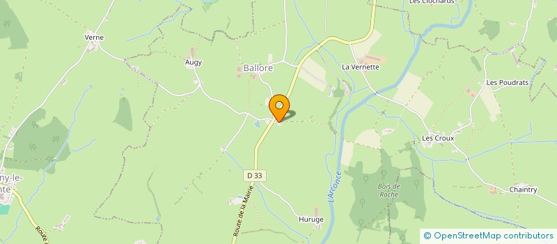 localisation de l'entreprise GAEC DU PARADIS DE MAZILLY  SAINT-ANDRE-LE-DESERT